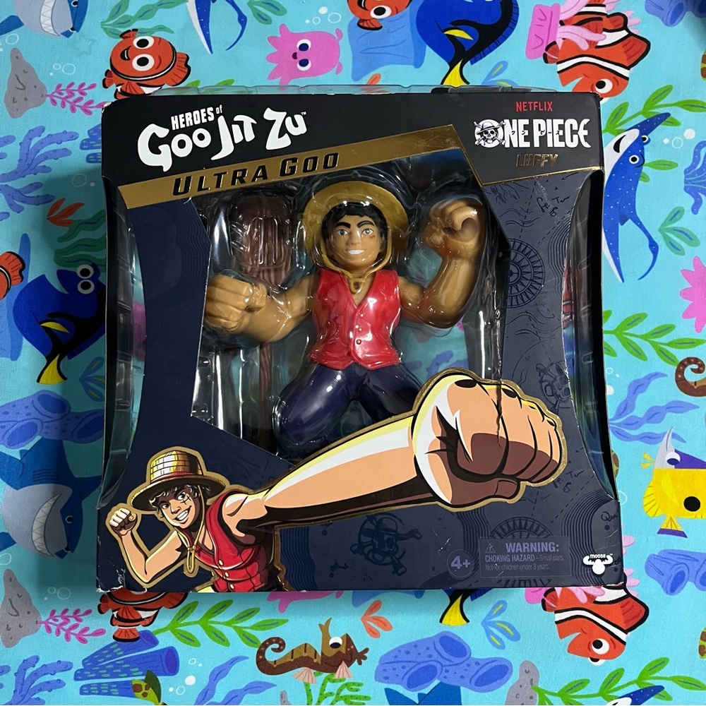 New Heroes of Goo Jit Zu Ultra Goo Collector's One piece Luffy figure - Picture 5 of 7